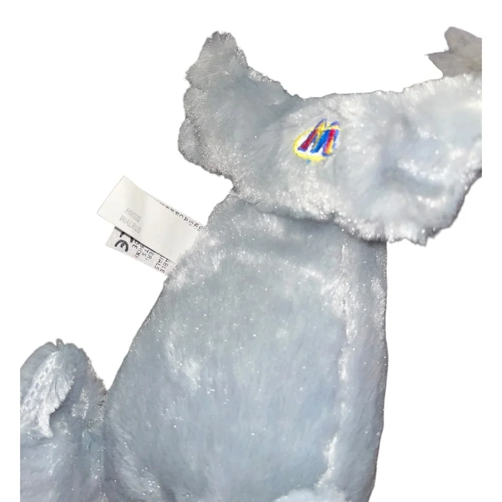 Ganz Webkinz‎ Walrus Plush Light Blue Stuffed Animal HM332 Collectible 10 Inch